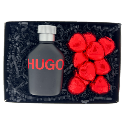 Hugo Boss Just Different 40ml Eau De Toilette and Chocolates Gift Set