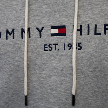 Tommy Hilfiger Core Logo Hoodie Men's Grey