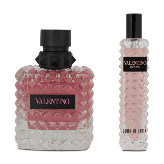 Valentino Donna Born in Roma 100ml Eau De Parfum Set (Blemished Box)