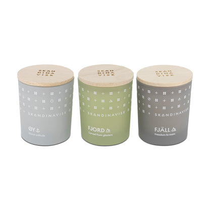 Skandinavisk Explore 3 Mini Scented Candle Set