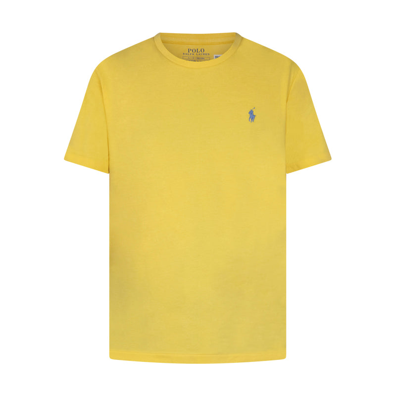 Ralph Lauren Polo Slim T-Shirt | Yellow | 100% Cotton