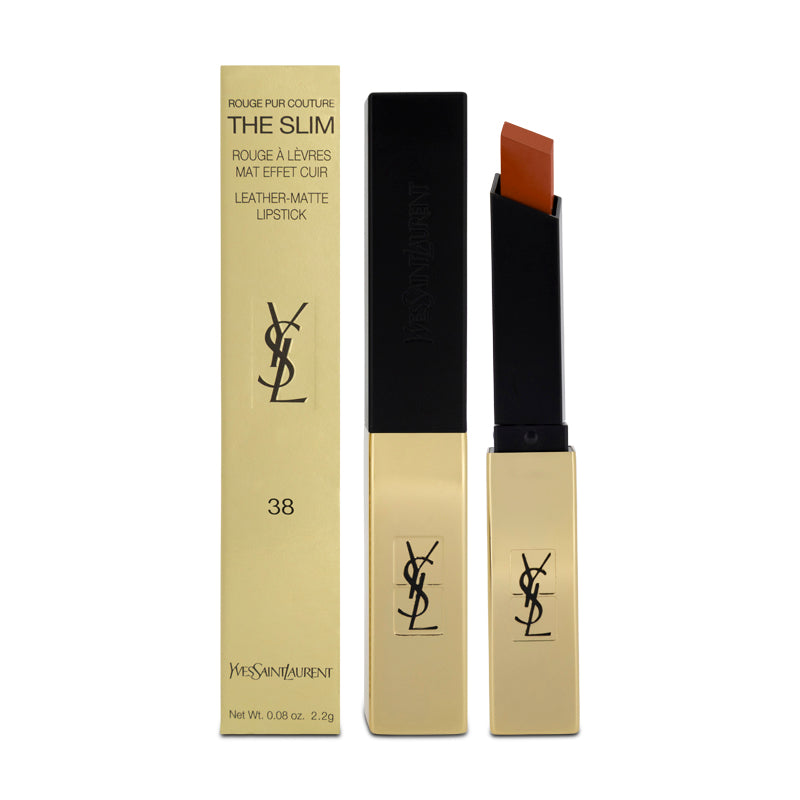 Yves Saint Laurent The Slim Leather Matte Red Lipstick 38 Flaming Rouge