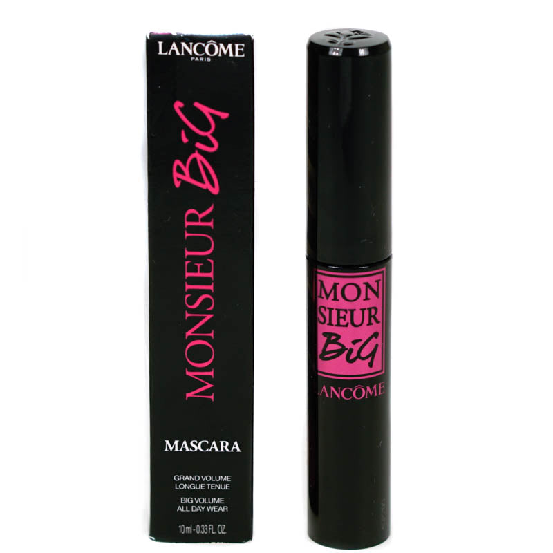 Lancome Monsieur Big Mascara Full Size 01 Black (Blemished Box)