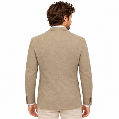 Hugo Boss Hanry Inpad Men's Winter Beige Blazer Jacket