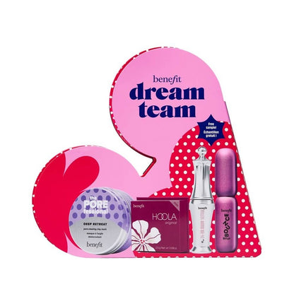Benefit Dream Team set in original heart-shaped packaging