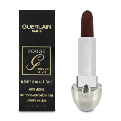 Guerlain Rouge G Luxurious Velvet Matte Lipstick Shade No.940 Dusty Brown