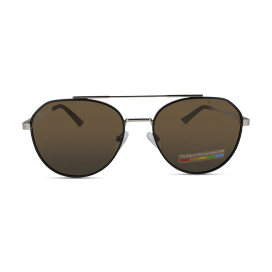 Polaroid Black Aviator Sunglasses PLD 4119/S/X 85K/SP 56 *Ex Display*