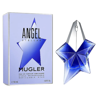 Mugler Angel Stellar 50ml Eau De Parfum Lumineuse Refillable Star 