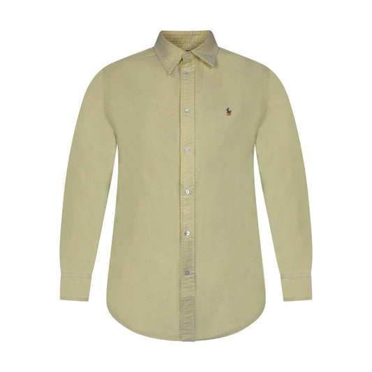 Ralph Lauren Women's Relaxed Fit Shirt Yellow