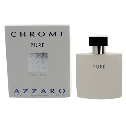 Azzaro Chrome Pure 50ml Eau De Toilette