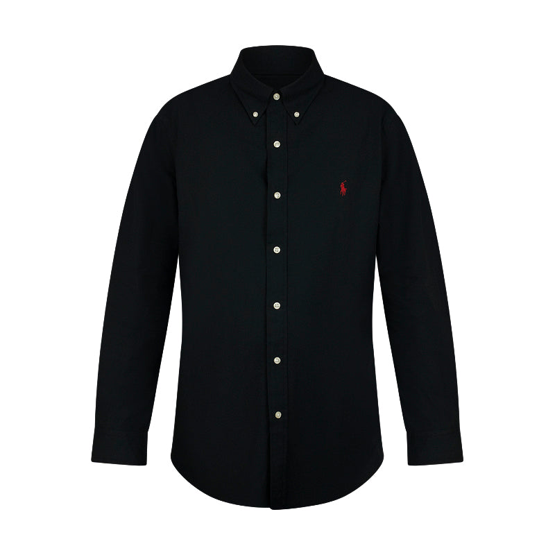 Ralph Lauren Polo Custom Fit Men's Shirt Black