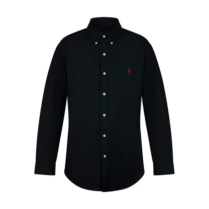 Ralph Lauren Polo Custom Fit Men's Shirt Black