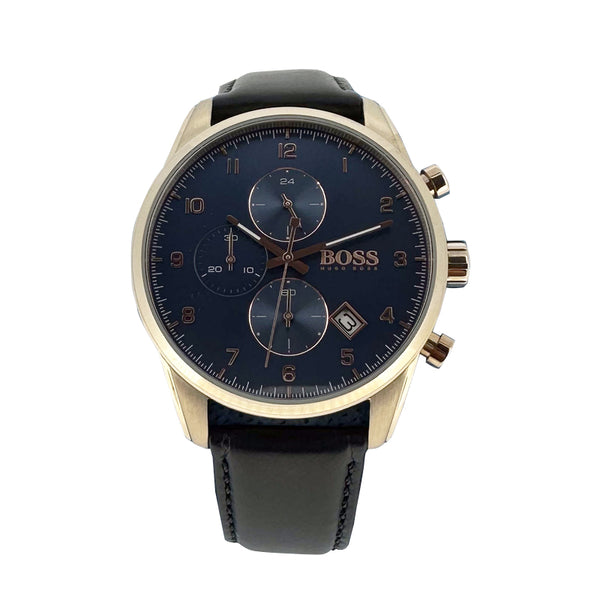 Hugo Boss Skymaster Men's Watch Black Chronograph 1513783 | Shop Now