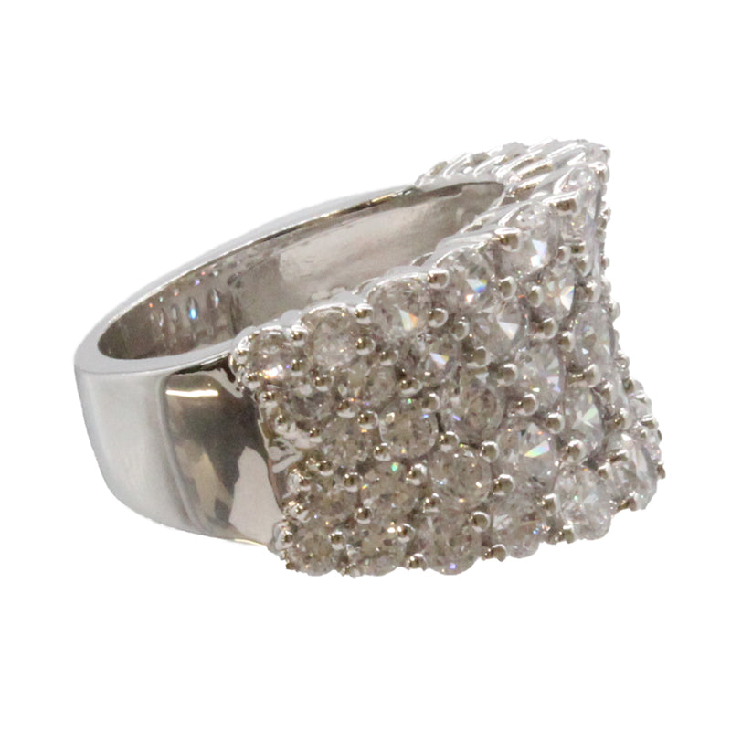 Adrian Buckley Pave Collection Pave Crystal Ring CRZ396S