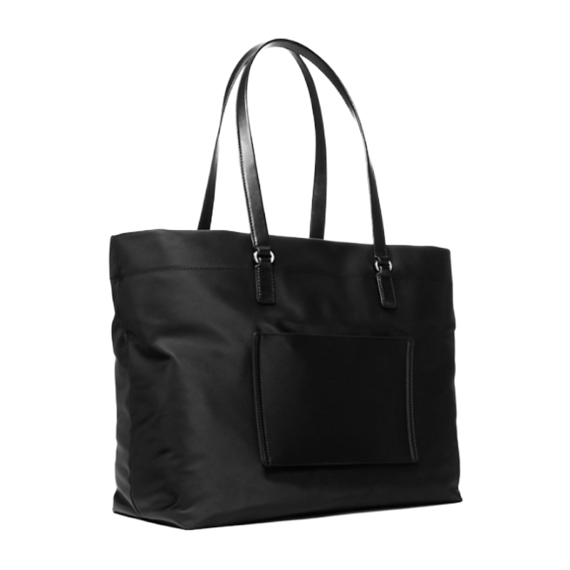 Michael Kors Jet Set Travel Extra Large Recycled Nylon Tote Bag Black