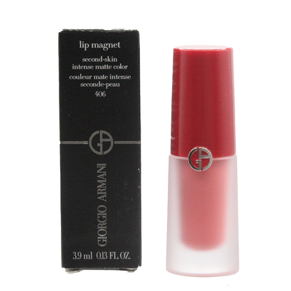 Giorgio Armani Lip Magnet Second-Skin Intense Matte Color 406 Redwood