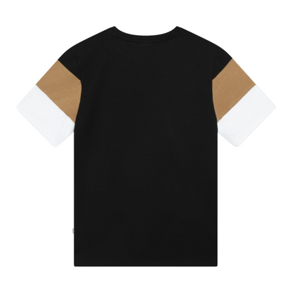 BOSS Boys Stripe Cotton T-Shirt | 100% Cotton