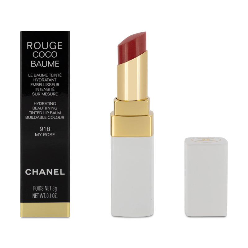 Chanel Rouge Coco Baume Tinted Lip Balm 918 My Rose