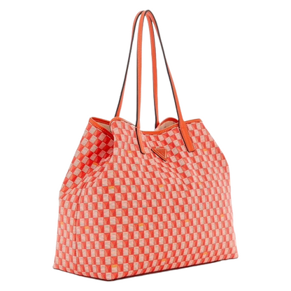GUESS G Wave Large 2 In 1 Shopper/Tote Bag L Orange Logo