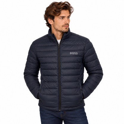 Hugo Boss Water Repellent Padded Jacket Calanos Dark Blue - UK Size XL