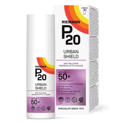 Riemann P20 Urban Shield SPF50+ | Vegan | Fragrance-Free