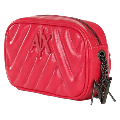 Armani Exchange Crossbody Messenger Bag Small Red