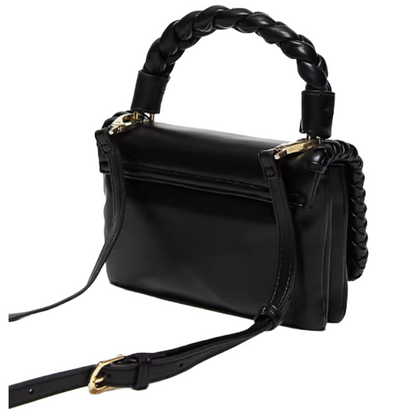 Valentino Women's Varsavia Small Satchel bAG Black VBS7CA04001