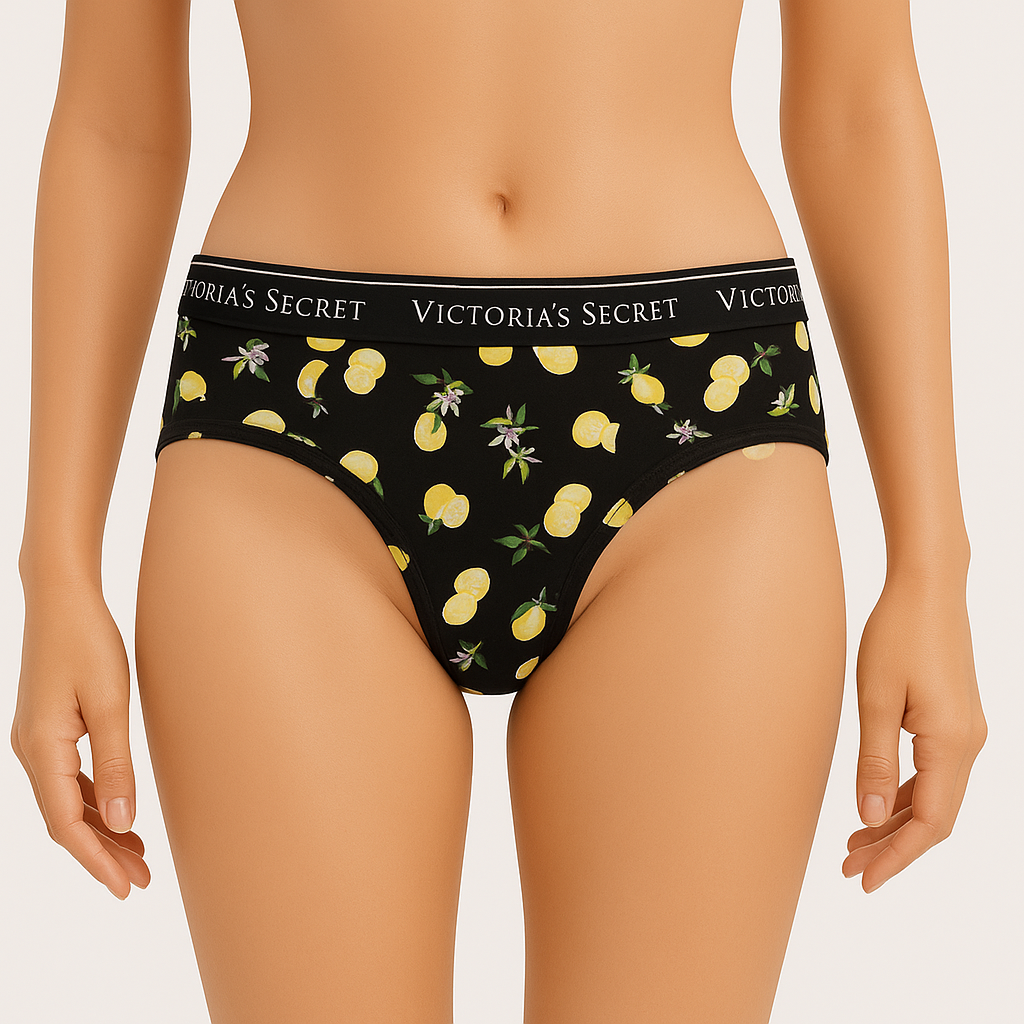 Victoria's Secret Stretch Cotton Logo Hipster Knickers