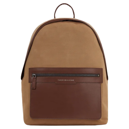 Tommy Hilfiger Classic Dome Backpack Brown AM0AM12228