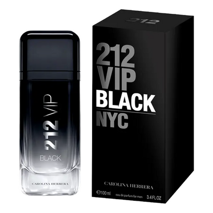 Herrera 212 VIP Black For Men 100ml Eau De Parfum (Blemished Box)
