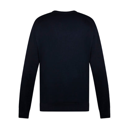 Ralph Lauren Polo Slim Fit Cotton Sweater Navy Blue