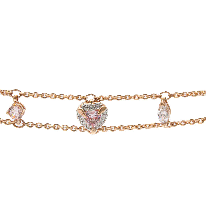 Swarovski One Collection Rose Gold Bracelet 5492243