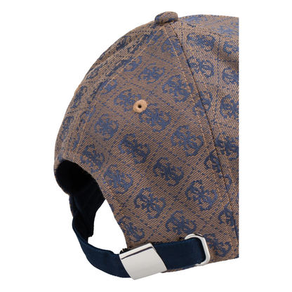 Guess Men's Blue & Brown Baseball Cap