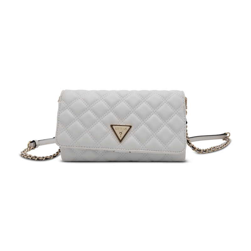Guess Giully Mini White Crossbody Shoulder Bag
