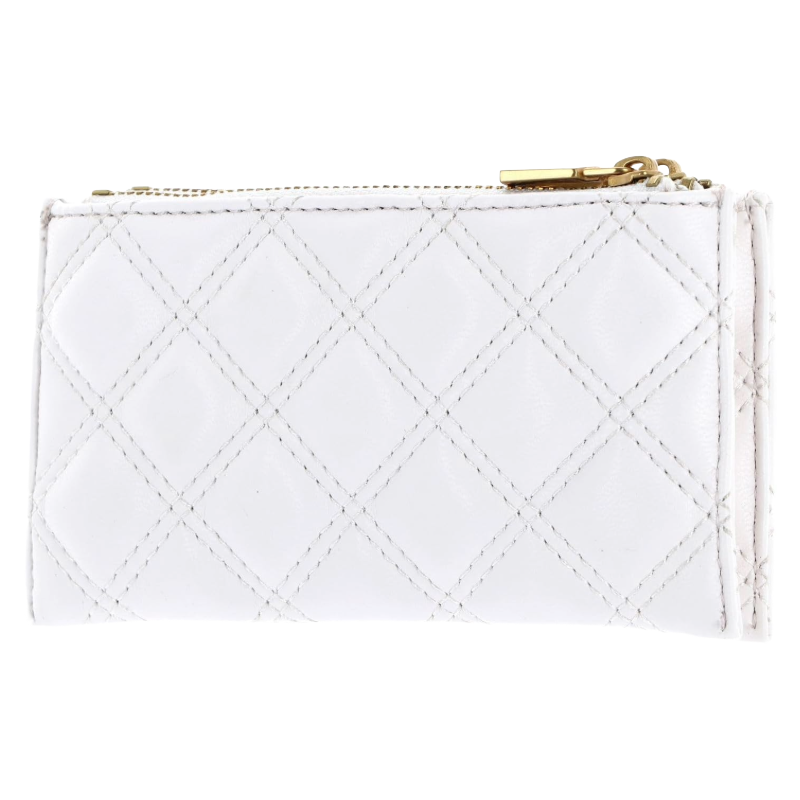 Guess Giully Quilted Purse Ivory White Women's QA874836