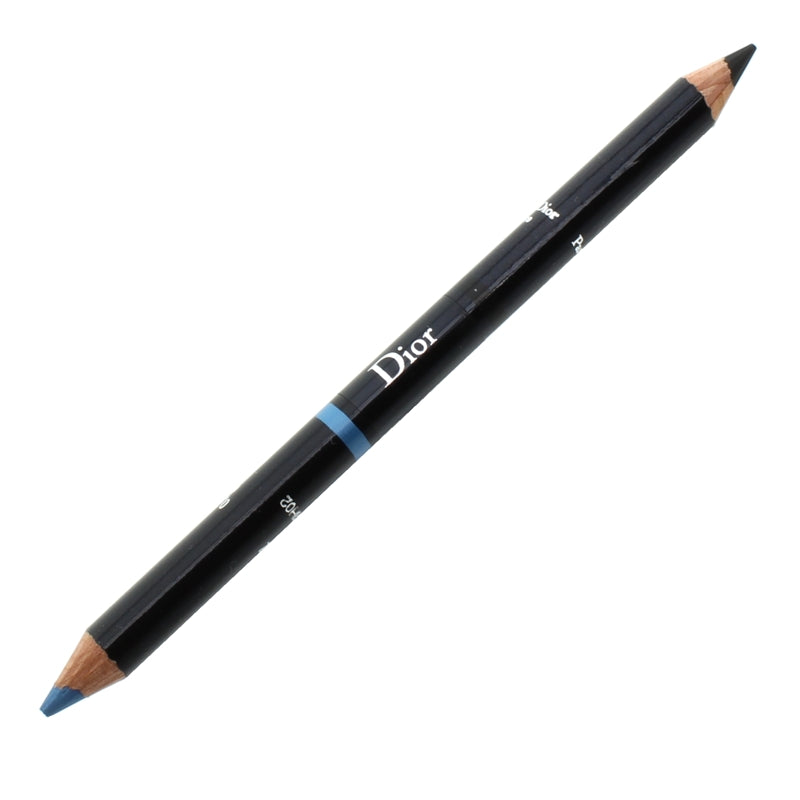 Dior Diorshow In & Out Eyeliner Waterproof Double Ended Eyeliner Pencil & Khol 001 Blue/Black