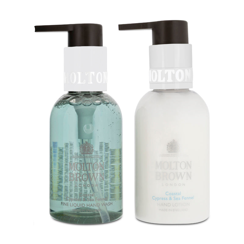 Molton Brown Coastal Cypress & Sea Fennel Hand Care Set