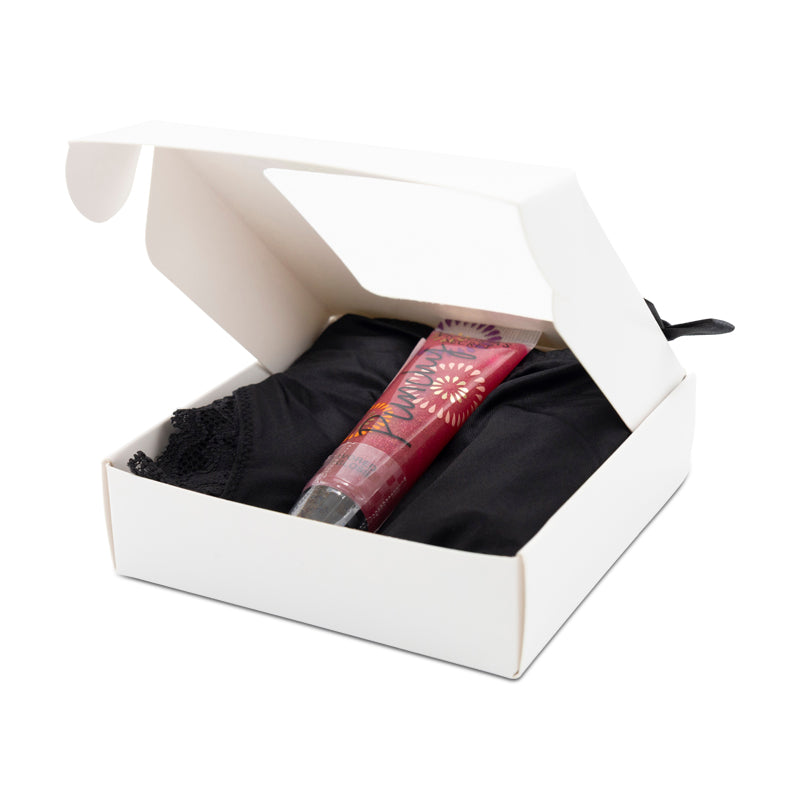 Victoria's Secret Very Sexy Thong Small Black Set of 2 & Lipgloss