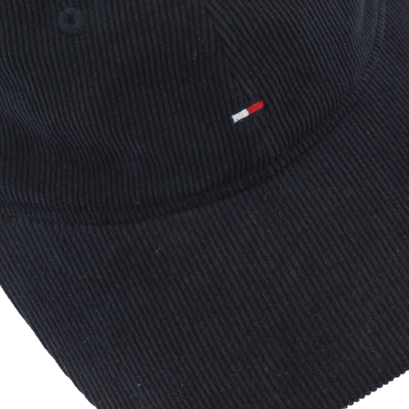 Tommy Hilfiger Men's Corduroy Navy Blue Baseball Cap O/S