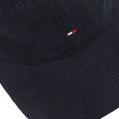 Tommy Hilfiger Men's Corduroy Navy Blue Baseball Cap O/S