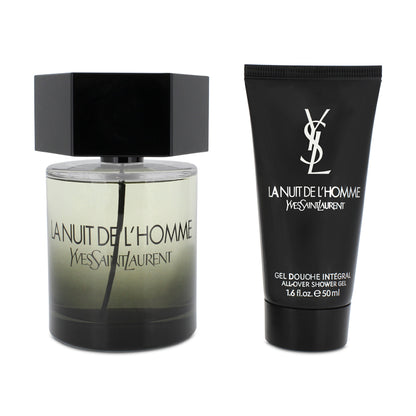Yves Saint Laurent La Nuit De L'Homme Eau De Toilette & Shower Gel Set