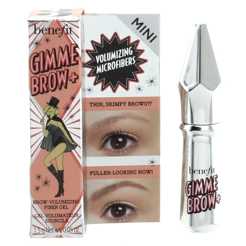 Benefit Gimme Brow+ Volumizing Fibre Gel 3 Light Brown (Blemished Box)