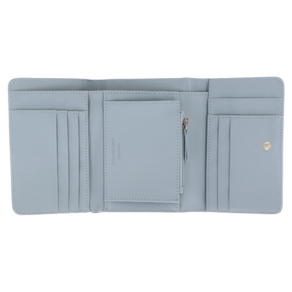 Valentino Zero RE Wallet Polvere Large Pale Blue Women's