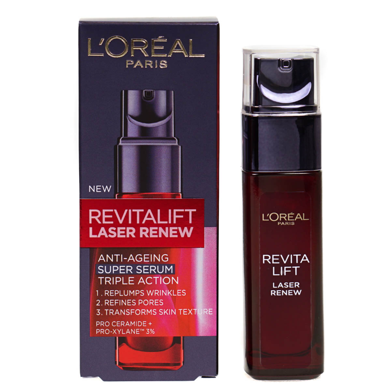 L'Oreal Revitalift Laser Renew Refining Anti Ageing Serum 30ml