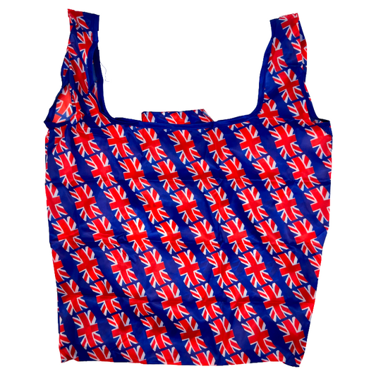 Eleanor Bowmer Union Jack Flag Fold Away Shopper Bag