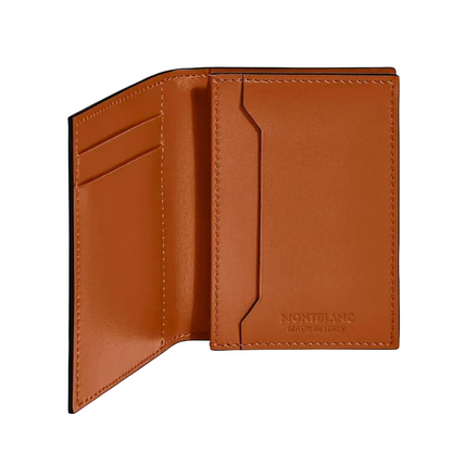 Mont Blanc Meisterstuck Leather Card Holder Rust