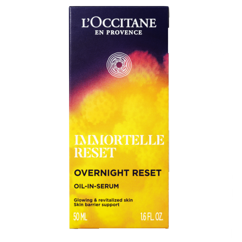 L'Occitane Immortelle Reset Overnight Oil Serum 50ml (Blemished Box)