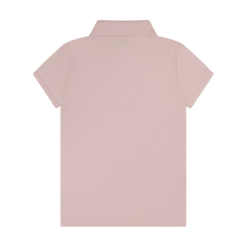 Ralph Lauren Polo Stretch Mesh Polo Shirt Pink Girls