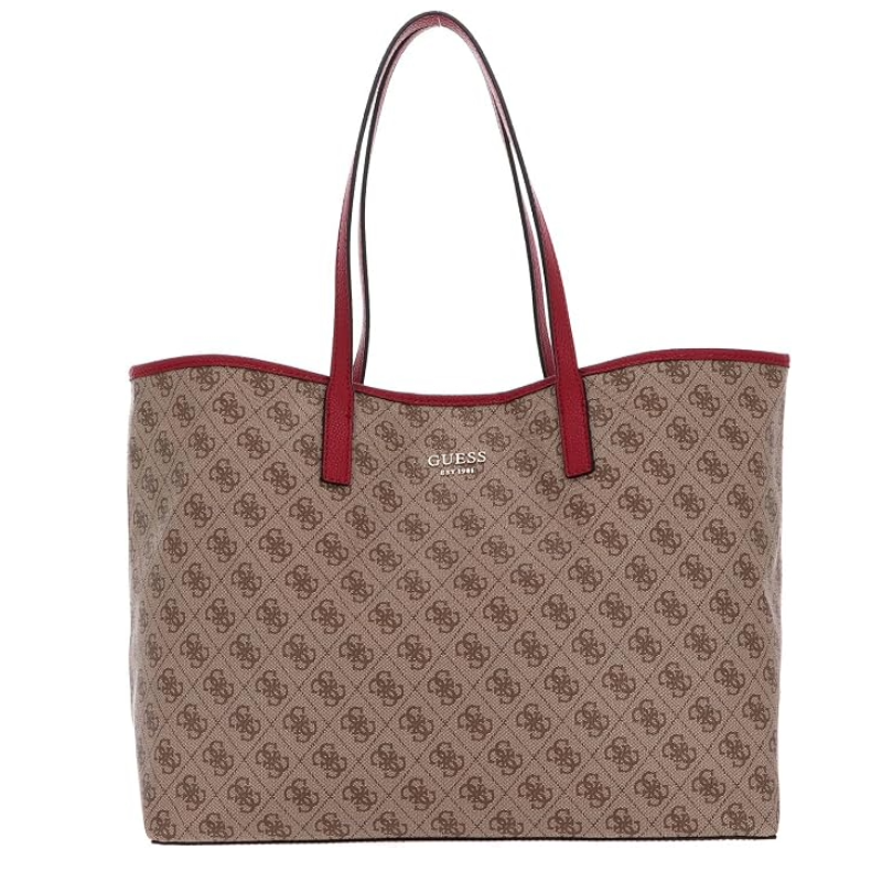Guess Vikky II Brown Womens Shopper Tote Bag SG931829
