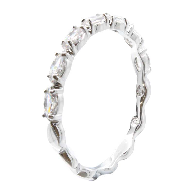 Swarovski Vittore Silver Ring Size 55 5374121
